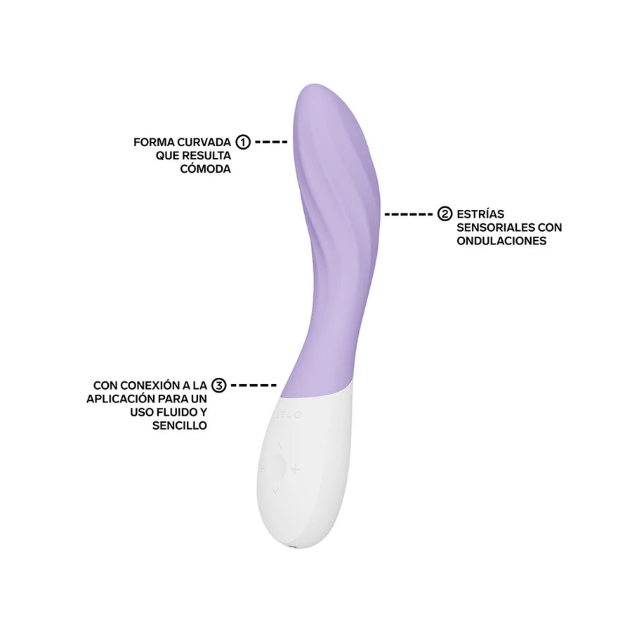 LELO - MONA TWIST RECHARGEABLE APP-CONTROLLED G-SPOT VIBRATOR LAVENDER